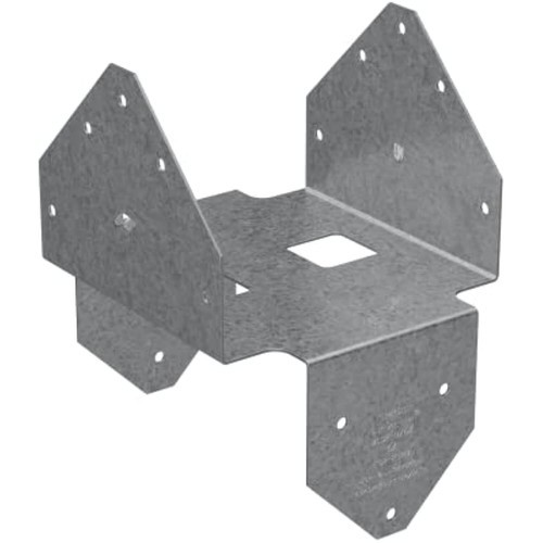 Simpson Strong-Tie BCS ZMAX Galvanized Post Cap for Triple 2X Beam, 6X Post - $28.99