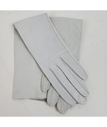 Vintage NOS Roger Fare Size 5 3/4 Ladies Gloves Gray 15 Inch Long Neiman... - £28.90 GBP