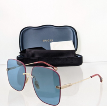 Brand New Authentic Chloe Sunglasses CE 0134S 004 61mm Maroon/Gold 0134 Frame - £132.38 GBP