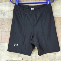 (2) Pair Under Armour Black Compression Fitted Shorts Size XS JJ05 - $14.35