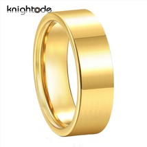  tungsten carbide wedding bands men women engagement ring flat polishing finish comfort thumb200