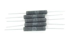 LOT OF 5 NEW DALE RS-10 RESISTORS RS10, 50OHMS 1% - £14.50 GBP