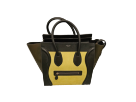 CELINE Luggage Tricolor Nubuck and Smooth Leather Tote bag - NWT - $1,495.00