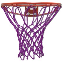 Krazy Netz Heavy Duty Purple Colored Basketball Rim Goal Net Universal - £12.57 GBP