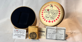 1999 Zippo Lighter 50 Canada 50th Anniversary Ltd Edition 5841/6000 New In Tin - $277.15