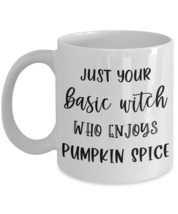 Basic Witch Mug, Pumpkin Spice, Witchy Fall Coffee Cup For Autumn - £11.93 GBP+