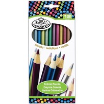 Metallic Colored Pencils-12/Pkg (Pack of 3) - $705.25 MXN