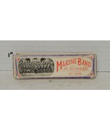 Vintage M. Hohner Marine Band Harmonica No 1896  Key of G Germany A440 w... - $648.60 MXN