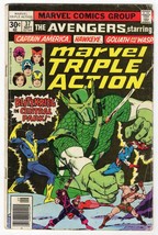 Marvel Triple Action #37 VINTAGE 1977 Marvel Comics Reprints Avengers 45 - £7.90 GBP