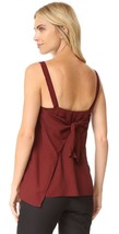 NWT Helmut Lang Tie Back Jacquard Tank Top Pomegranate XS - $50.00