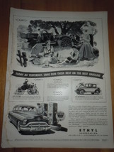 Vintage Ethyl Corporation Print Magazine Advertisement 1952 - $4.99