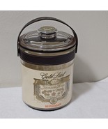 Vintage 1950s Ignacio Haya Gold Label Miramar Glass Cigar Humidor - $925.78 MXN