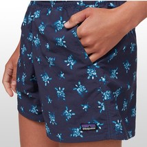 NWOT Patagonia Stellar Blue Turtle Shorts Little Flippers Baggies KIDS M... - $19.79