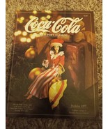 COCA-COLA HOLIDAY 1997 COLLECTOR&#39;S CATALOG BARBIE VOL 1 ISSUE 3 - $7.60
