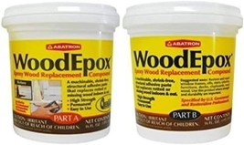 Abatron WoodEpox Kit - 2 Pint - 2-Part Structural Epoxy Adhesive Filler - $30.59