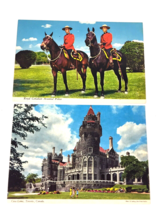 Vintage Royal Canadian Mounted Police &amp; Casa Loma Castle at Toronto , Canada - £2.72 GBP