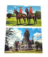 Vintage Royal Canadian Mounted Police &amp; Casa Loma Castle at Toronto , Ca... - £2.73 GBP