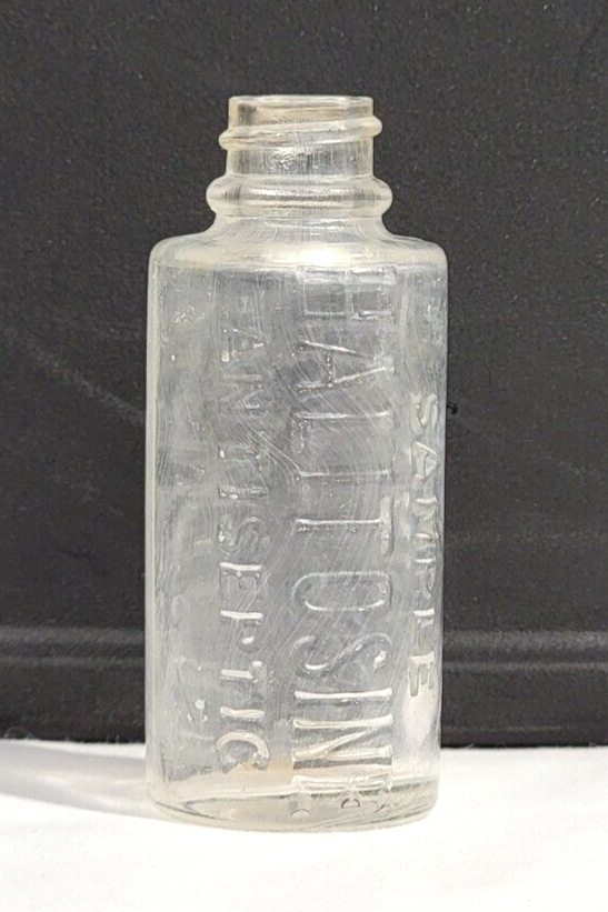 Vintage Halitosine Antiseptic Mouthwash Bottle - $7.43