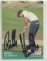 Bobby Clampett Signed autographed Golf Card 1991 Pro Set PGA - £18.99 GBP