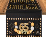 Happy 65Th Birthday Decorations For Women Men, 65Th Birthday Party Suppl... - $25.99