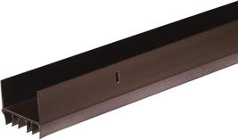 B79/36H Vinyl Slide-On Door Bottom For Metal And Wood Doors 1-3/4 x 36&quot; Brown  - £16.29 GBP