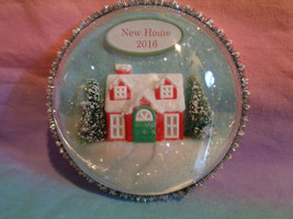 Hallmark Keepsake 2016 New Home Christmas Tree Ornament Winter House Snow - $4.94
