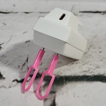 Barbie Toy Hand Mixer Pink Beaters Pretend Play Kitchen Accessory - $14.84