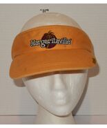 Jimmy Buffett MARGARITAVILLE Visor Hat Cap Orange Adjustable Cotton Orlando - €21,16 EUR