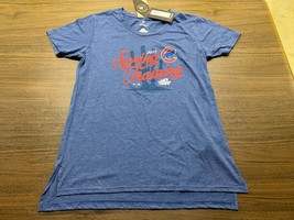2022 Chicago Cubs Spring Training Blue MLB Baseball T-Shirt - Women’s Small NWT - £9.58 GBP