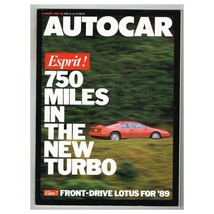 Autocar Magazine 6 January 1988 mbox622 Elan! Front-Drive Lotus For &#39;89 - £3.91 GBP