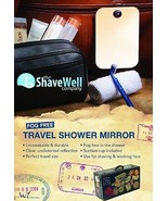 Fog-Free Travel Mirror, Shave, Razor, Bath, Room, Décor,Home,Shower,Make... - £15.95 GBP
