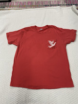 Vtg Red Single Stitch Hanes T Shirt XL PAINTED PRINCE OF PEACE YOUTH MIN... - $17.60