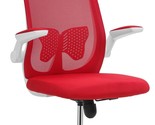 Monibloom Ergonomic Office Chair With Lumbar Support,, Lb Capacity, Red. - $161.99