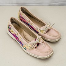 Sperry Top Sider Plaid Scarpe IN Pelle Da Barca Donne Taglia 10 M USA - $53.50