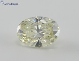 Oval Cut Loose Diamond (1.97 Ct,Yellow W-X,VS2) GIA Certified - £5,529.44 GBP