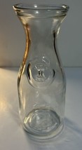 Paul Mason Since 1852 Vintage Glass Carafe/Milk Bottle 7” - $9.89