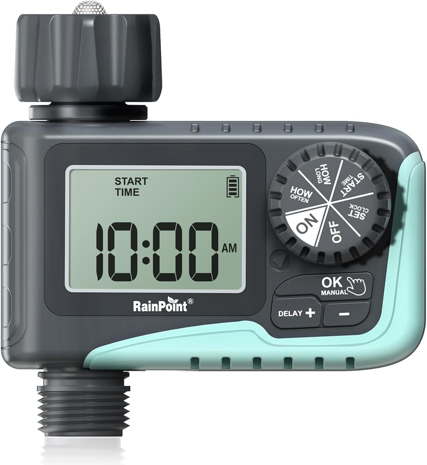 Rainpoint Sprinkler Timer, Programmable Water Timer For Garden Hose,, 1 ... - $39.99