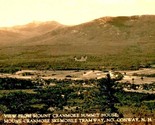 Vista Da Montante Cranmore Summit Casa Sci Tram Conway Nh 1940s Cartolina - £14.47 GBP