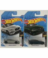 2 x Hot Wheels Nightburnerz 6/10 Jaguar XE SV Project 8 171/250 Green / ... - $291.15 MXN