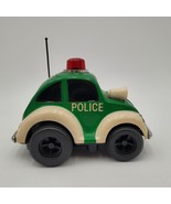 Vintage Lucky Plastic Green &amp; White Volkswagen Bug Car Police Radio Test... - $20.25 CAD