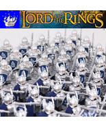126pcs Swan Knights The Lord of the Rings Gondor Dol Amroth Army Minifig... - $27.89