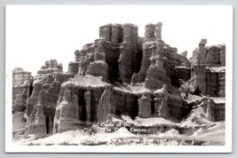 Badlands SD Castles Of The Americas South Dakota RPPC Real Photo Postcard B35 - £5.53 GBP
