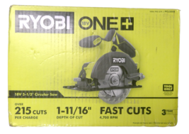 USED - RYOBI PCL500B 18v 5-1/2&quot; Circular Saw (TOOL ONLY) - £31.38 GBP