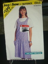 Butterick 6168 Misses Jumper &amp; Top Pattern - Size 18 Bust 40 Waist 32 - $7.54