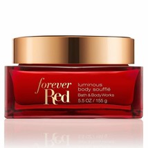 Bath &amp; Body Works FOREVER RED Perfume Luminous Body Souffle Cream 5.5oz 155g NeW - £142.05 GBP