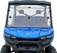 Moose Full Folding Windshield for 2016-21 Can-Am Defender 500R/800R/1000... - £297.03 GBP