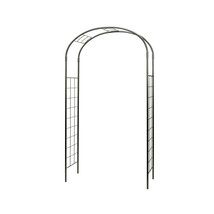 Achla Feng Shui Patio Decor Black Graphite Monet Lawn Garden Arbor - $9,337.33 MXN
