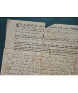 1762 antique COLONIAL DEED northampton ma Sam CURTIS coventry ct Medad E... - £191.63 GBP