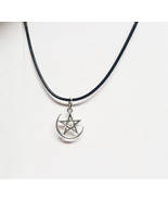 Star Moon Pendant Amulet Adjustable Necklace    Unisex - $13.66 CAD