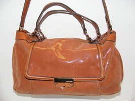 B. Makowsky Smooth Reptile Embossed Leather SHOULDER/ Hobo Designed Handbag Guc - £41.28 GBP